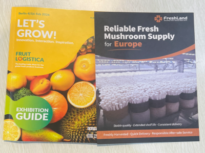 China Mushroom Supplier | FreshLand at Fruit Logistica 2026
